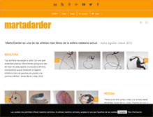 Tablet Screenshot of martadarder.com